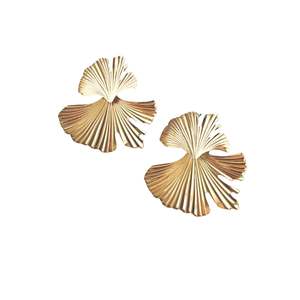 Wedding Edit: Leafy Embrace Earrings | Gold