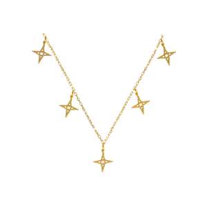 Wedding Edit: Multi Star Necklace| Gold - Coming Soon