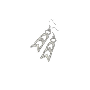 Formation Earrings | Platinum