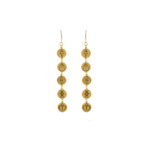 Earth Energies Earrings | Gold