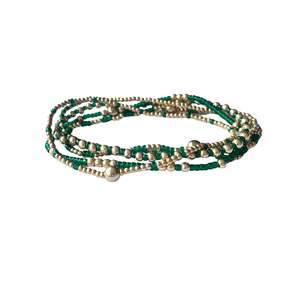 Bracelets: Beaded Bracelet Set  | Costa Emerald