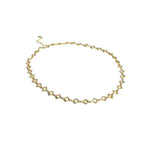 Necklaces: Byzante Embrace Necklace | Gold