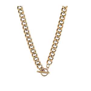 Necklaces: Goddess Fob Necklace | Gold