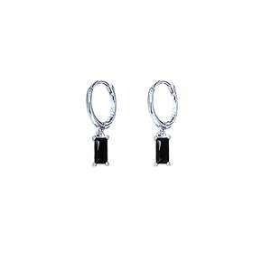 Best Sellers: Byzantine Romance - Baguette Sleepers | Silver w Black