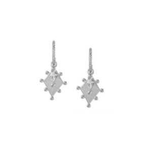 Into The Light: Into the Light | Goddess Earrings | Silver