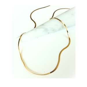 Into the Light- Herringbone Chain  | Gold