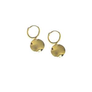 Courage And Grace: Light of Day Earrings| Gold