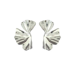 Costa Twist Earrings| Silver