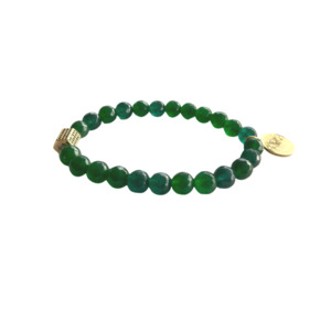Beaded Bracelet  | Luxe Emerald