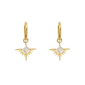 Wedding Edit: Large Solstice Hoops | Gold