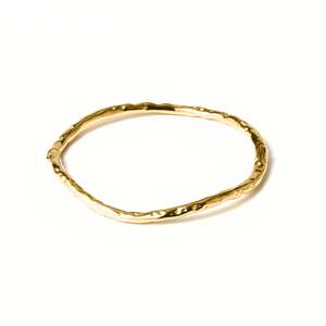 Bracelets: Organic Bangle | Gold