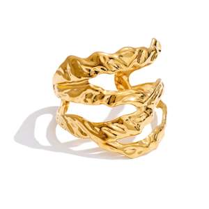 Bracelets: Seaflare Cuff| Gold