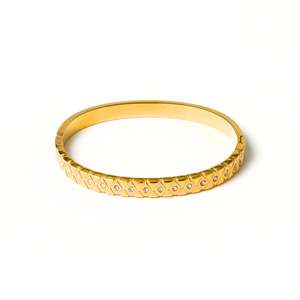 Bracelets: Delta  Bracelet | Gold