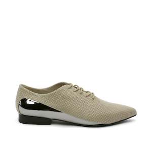 Lace-up: Flow Oxford - Sand