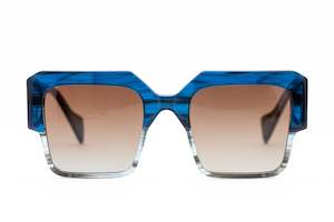 Age Eyewear: Stage - Blue to Gray