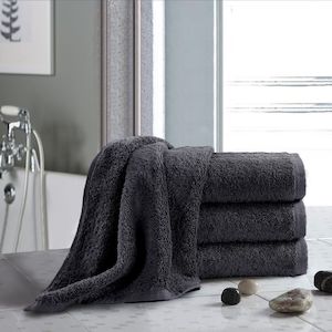 Towels: Luxury Black Towels