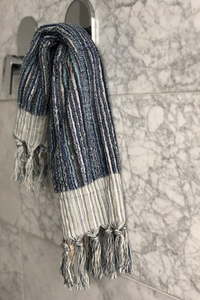 Products: Luxury Organic Turkish PAROS STRIPE HAND TOWEL