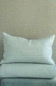 Misaka Duck Egg Pillowsham Pair - Linen Boutique