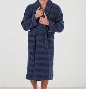 Men's Bath Robe NAVY