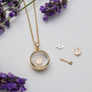 Gold Lockets: Petite Gold Locket