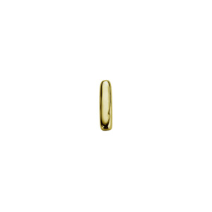 Gold Letter / Number - I / 1
