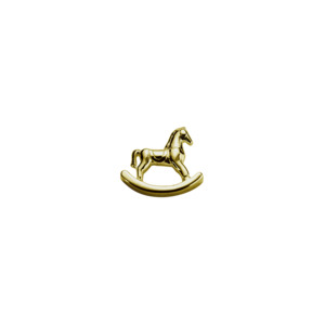 Gold Rocking Horse - Adored