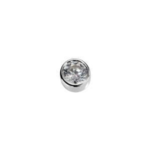 Christmas: White Diamond CZ- Love