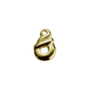 Gold Charms: Gold Eternity Twist - Together Forever