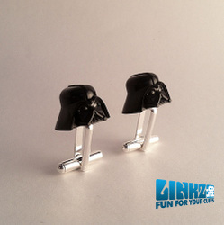 Darth vader cufflinks