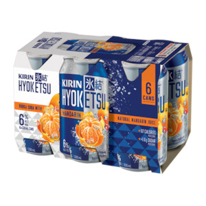 Kirin Hyoketsu Mandarin 6% 330ml (6 Cans)