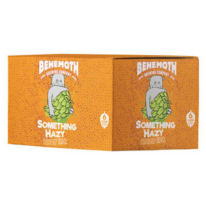 Products: Behemoth Something Hazy IPA 5.9% 330ml (6 Cans)