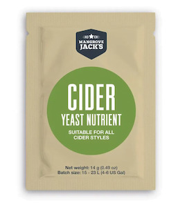Products: Mangrove Jack's Cider Yeast Nutrient - Craft in-home