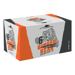 Crimson Badger Brewing Ginger Bear 6% Cans 6x330ml