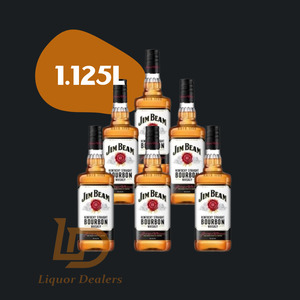 bourbon: 6x Jim Beam 1.125L (Case Deal)