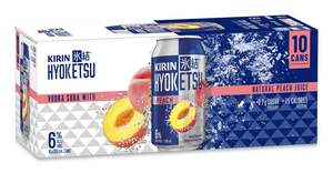 rtd: Kirin Hyoketsu Peach 10pk 6% Cans