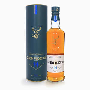 Single-malt: Glenfiddich 14 Year Old Bourbon Barrel Reserve Whisky 700ml