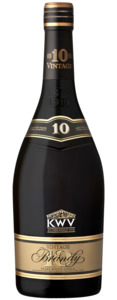 Brandy Cognac: KWV Brandy 10YO 750mL