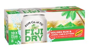 Rtd Ready To Drink: Fiji Dry LLB 10x330ml Cans