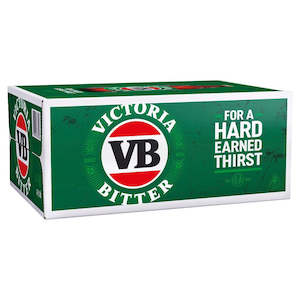 Beer: Victoria Bitter 6x375 Bottles