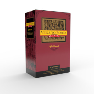 Other Wine: Velluto Rosso Red 3Ltr