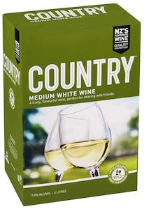 Other Wine: Country Medium Green 3Ltr