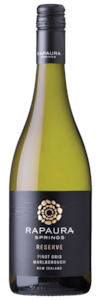 Pinot Gris: Rapaura Springs Res P/Gris