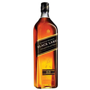 Scotch Whiskey: Johnnie Walker Black Label 1L