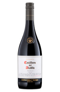 Chile: Concha Casillero Shiraz 750ml