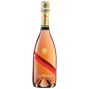 Champagne: GH Mumm Rose 750ml