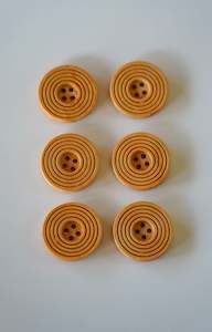 Circles Wooden Buttons