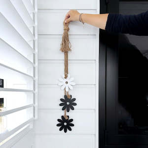 Daisy set - white, grey, black