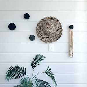 Wall Hooks: outdoor wall dot hook | circle