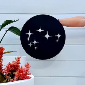 Wall Art: matariki wall art | black