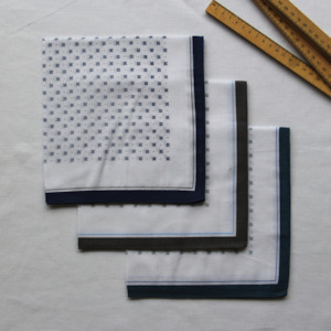 Mens 'Bertie' Hankies 3pk